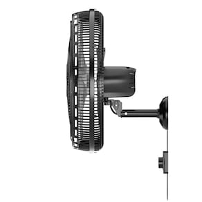 Ventilador de Parede Britânia BVT575 Maxx Force 47cm com 3 Velocidades, 6 Pás e 176W - Preto