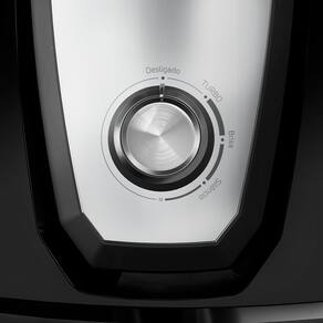 Ventilador de Mesa/Parede Wap Flow Turbo com 8 pás e 3 velocidades 180W - Preto e Cinza