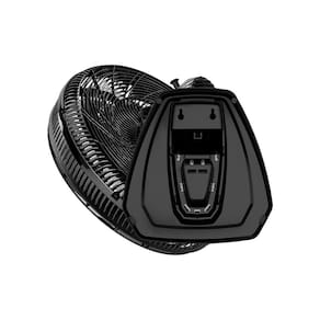 Ventilador de Mesa/Parede Wap Flow Turbo com 8 pás e 3 velocidades 180W - Preto e Cinza