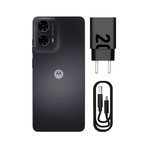 Smartphone Motorola Moto G24 Grafite com 256GB, 4GB RAM + 4GB RAM Boost, Tela de 6.6", Câmera Dupla, Dolby Atmos, Android 14 e Processador Octa-core