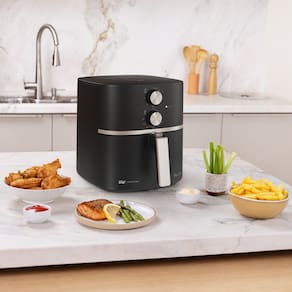 Fritadeira Elétrica Sem Óleo Air Fryer WAP Grand Family 5,2 litros – Preto