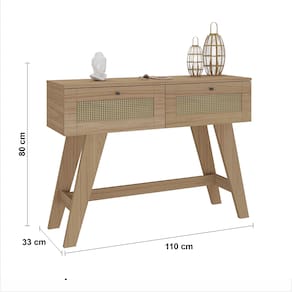 Aparador Artely Trama com 2 gavetas – 110cm de largura