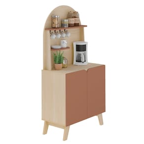 Cantinho do Café Artely Viena com 2 portas e 3 prateleiras – 80cm de largura