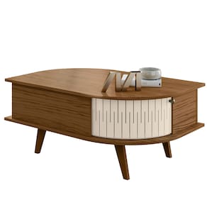 Mesa de Centro Madetec Indianápolis - Naturale/Off White - 1