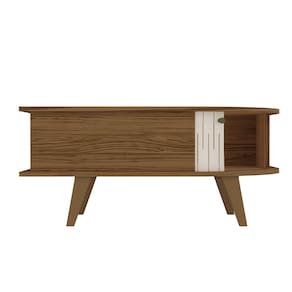 Mesa de Centro Madetec Indianápolis - Naturale/Off White - 2