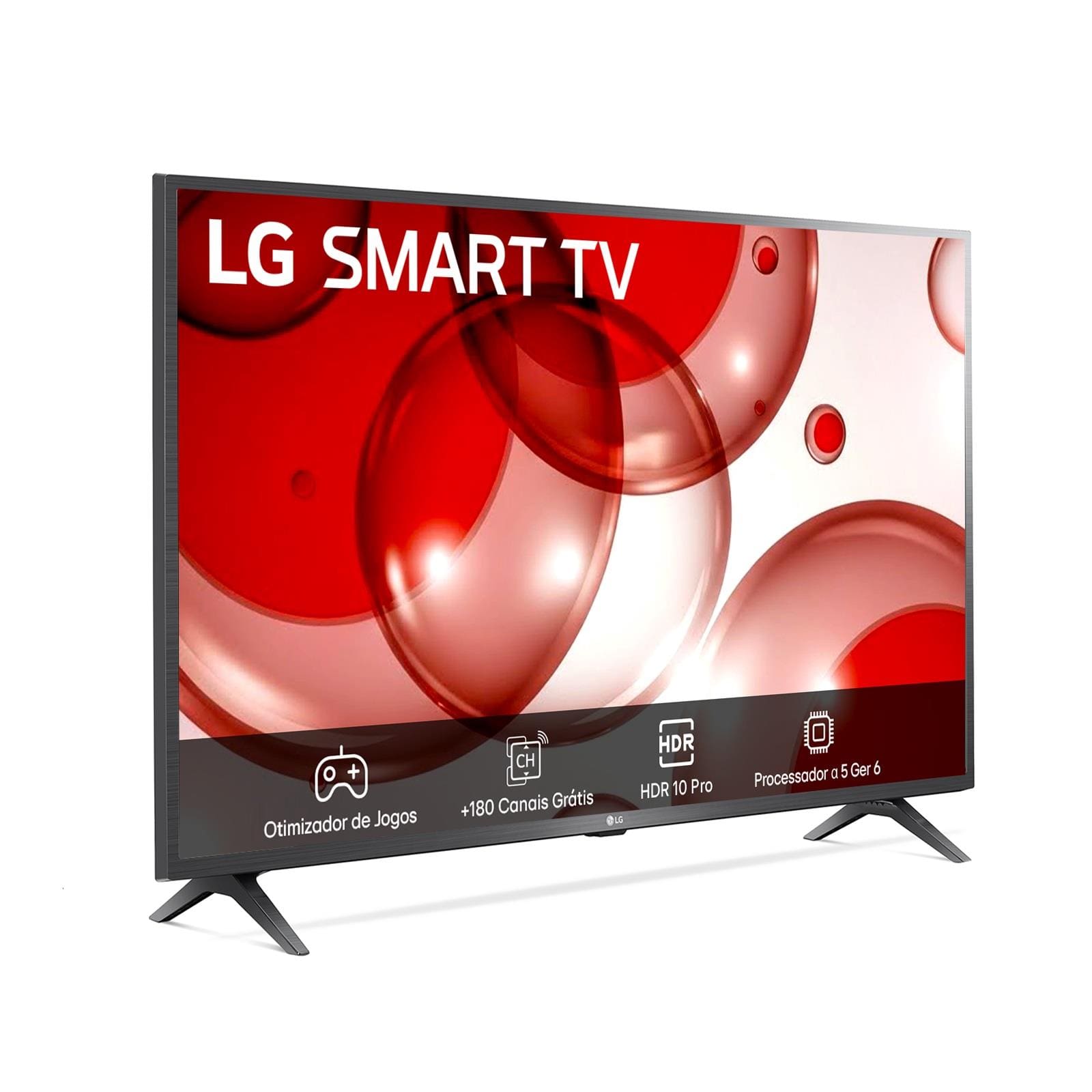 Smart TV 43" LG Full HD 43LR6700 com Processador a5 Ger6 AI, Alexa integrada, LG Channels, webOS 23 compatível com Controle Smart Magic - 1
