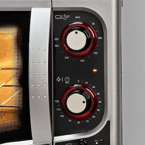 Forno Elétrico Fischer Goumert Grill 44L com Botão Timer de até 120 minutos com Aviso Sonoro – Prata