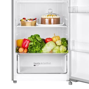 Geladeira Midea Duplex MD-RT572EVD461 Frost Free Inox com Painel Touch e Turbo Freezer – 425 litros
