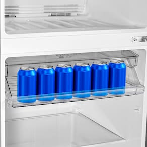 Geladeira Midea Duplex MD-RT572EVD461 Frost Free Inox com Painel Touch e Turbo Freezer – 425 litros