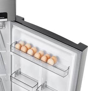 Geladeira Midea Duplex MD-RT572EVD461 Frost Free Inox com Painel Touch e Turbo Freezer – 425 litros
