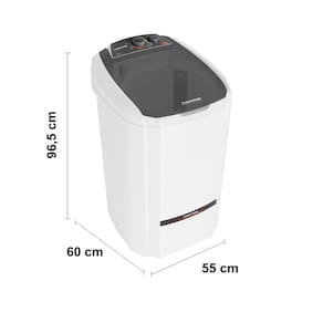 Tanquinho de Roupas 20kg Colormaq LCS20 com Dispenser Duplo e 6 Programas de Lavagem – Branco