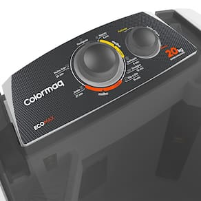 Tanquinho de Roupas 20kg Colormaq LCS20 com Dispenser Duplo e 6 Programas de Lavagem – Branco