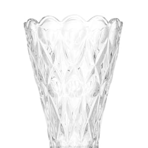 Vaso Wolff em Cristal Angel - 25,7x14x14 cm (AxLxP) - VASO DE CRISTAL ANGEL 14CM X 25CM WOLFF - 1