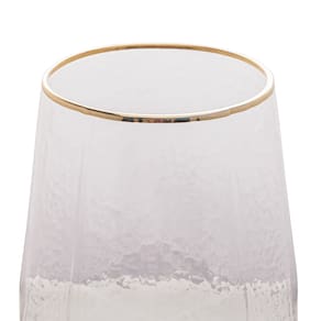 Conjunto de Taças para Vinho Wolff com Fio Ouro Taj 600 ml em Cristal – 2 Peças