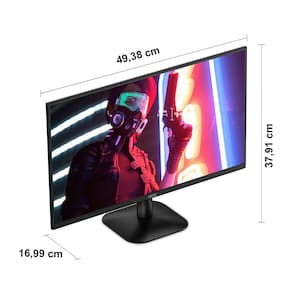 Monitor AOC 21,5” Widescreen 22B35HM2 Full HD 1080p, 100Hz e 1ms Tempo de resposta - Preto