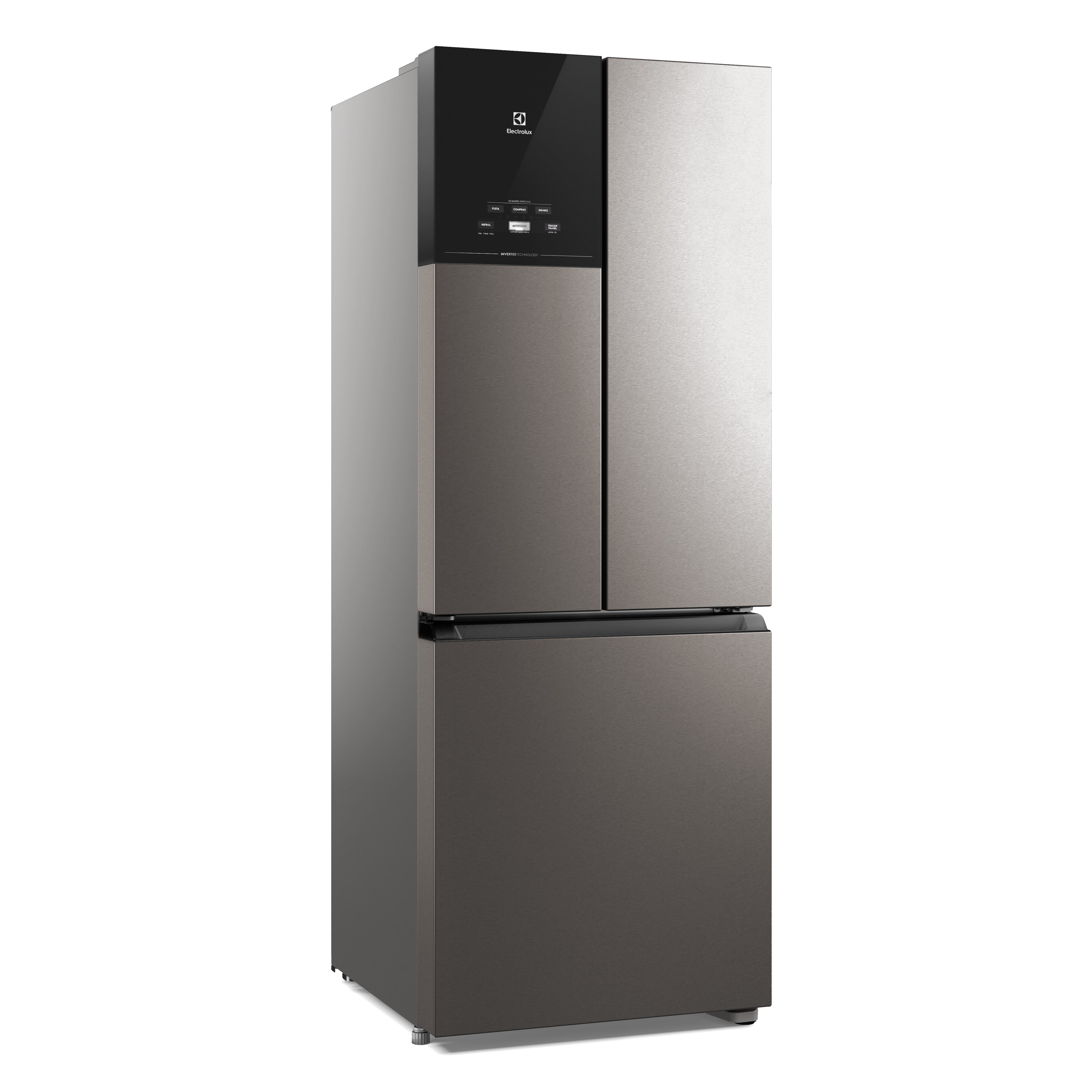 Geladeira Electrolux IM7S Frost Free Inverter Efficient AutoSense 3 Portas Inox Look 480L - 110V - 2