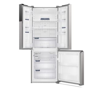 Geladeira Electrolux IM7S Frost Free Inverter Efficient AutoSense 3 Portas Inox Look 480L