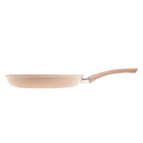 Frigideira de Indução Lyor em Alumínio com Revestimento Cerâmico Granilite Bege – 24cm