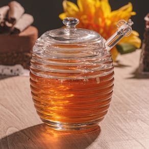 Meleira de Cristal Lyor com Pegador de Coração – 210ml