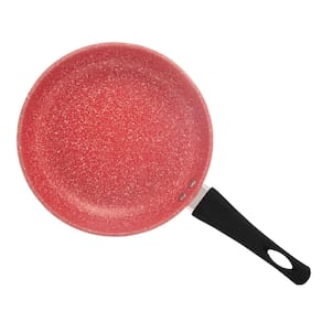 Frigideira de Indução Lyor em Alumínio com Revestimento Cerâmico Granilite Vermelha - 24cm