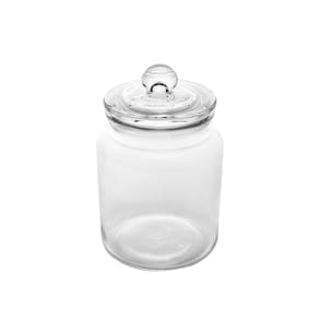 Porta Mantimento de Vidro Lyor Arena com Tampa - 750ml - PORTA MANTIMENTO DE VIDRO COM TAMPA 750ML LYOR - 1