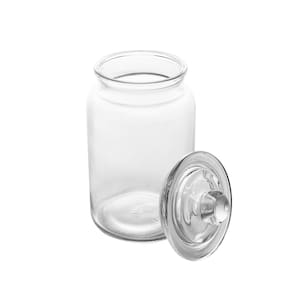 Porta Mantimento de Vidro Lyor Arena com Tampa - 1,1 litros - PORTA MANTIMENTO VIDRO COM TAMPA 1,1L LYOR - 1