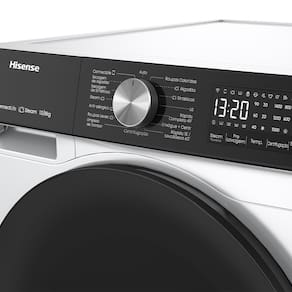 Lava e Seca Hisense Steam WD3S13 Inverter com Wi-Fi, 13 Programas de Lavagem e 3 de Secagem Branca - 13kg/8kg