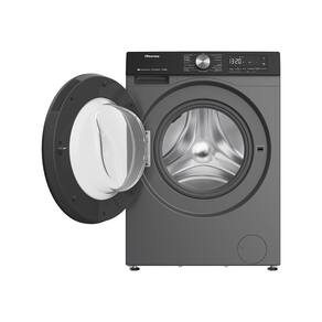 Lava e Seca Hisense Steam WD3S13 Inverter com Wi-Fi, 13 Programas de Lavagem e 3 de Secagem Titanium - 13kg/8kg