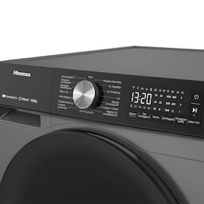 Lava e Seca Hisense Steam WD3S13 Inverter com Wi-Fi, 13 Programas de Lavagem e 3 de Secagem Titanium - 13kg/8kg