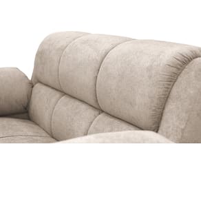 Sofá 3 Lugares Cama inBox Paris com 202cm de Largura e Revestido em Bouclé - Bege Claro - 3