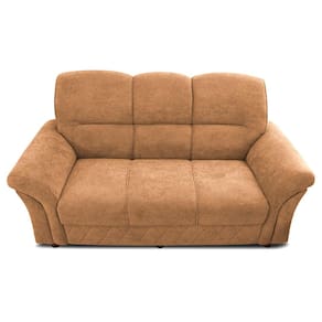 Sofá 3 Lugares Cama inBox Mourato com 187cm de Largura e Revestido em Bouclé