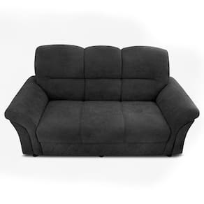 Sofá 3 Lugares Cama inBox Mourato com 187cm de Largura e Revestido em Bouclé
