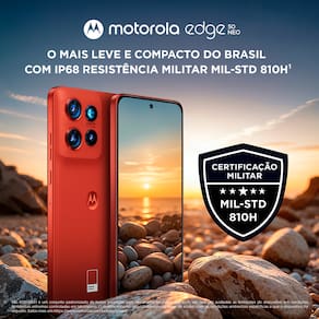 Smartphone Motorola Edge 50 Neo 5G Poinciana 256GB, 8GB RAM + 8GB Ram Boost, 50MP Sony Camera Moto AI Ultrarresistencia militar