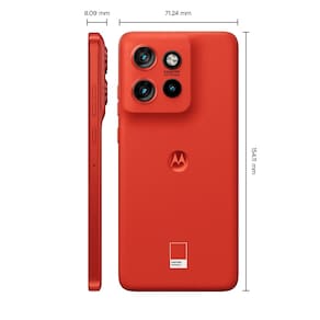 Smartphone Motorola Edge 50 Neo 5G Poinciana 256GB, 8GB RAM + 8GB Ram Boost, 50MP Sony Camera Moto AI Ultrarresistencia militar