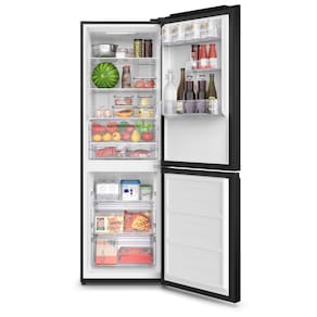 Geladeira Electrolux Frost Free Inverter 322L IB42G Efficient com AutoSense Inverse e Painel Digital - Black Glass