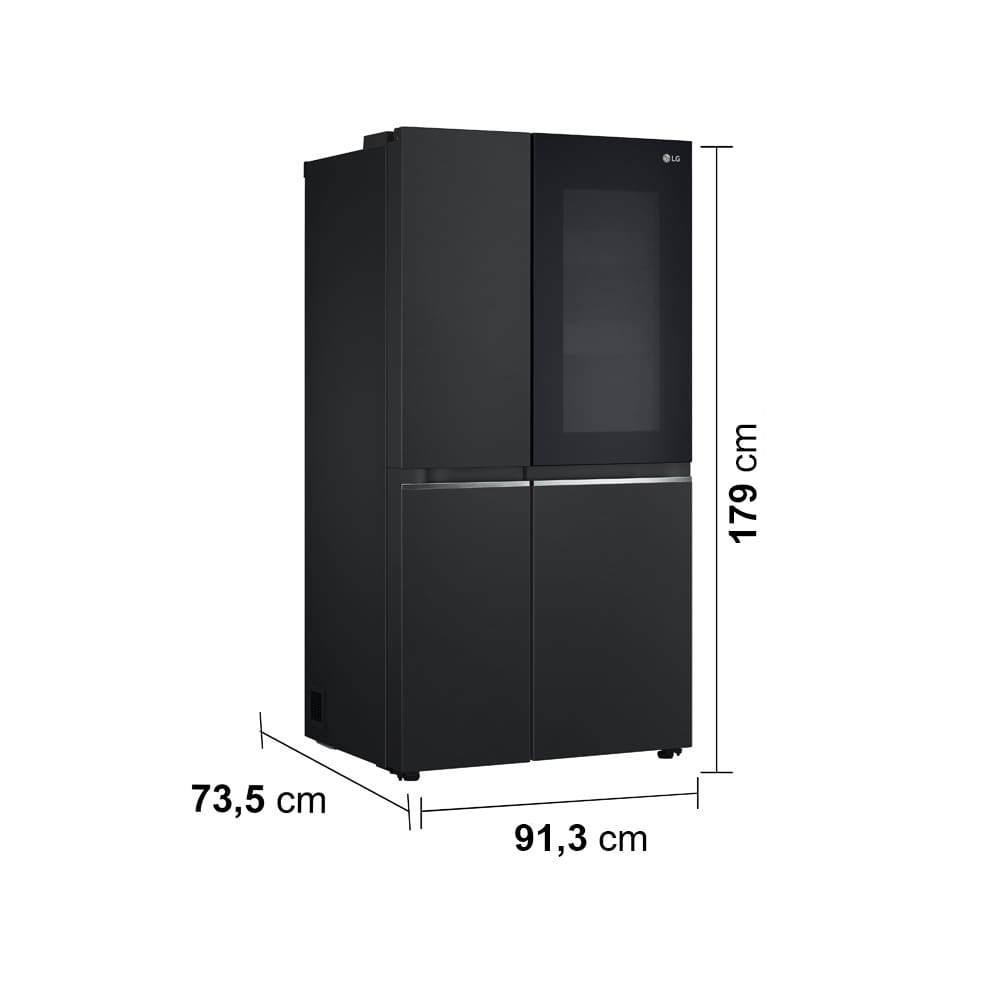 Geladeira LG Side by Side GC-V257SQV com Tecnologia Smart Inverter