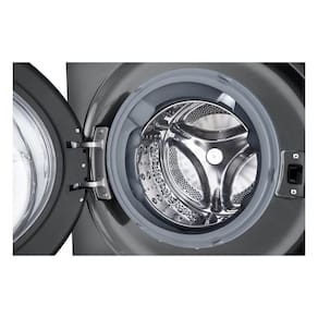 Lavadora e Secadora LG WK14BS6 WashTower 14kg TurboWash 360° AI ThinQ Black Inox