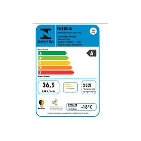 Freezer Vertical Philco PFV300I com Painel Touch e 1 Porta Reversível Inox – 232 litros