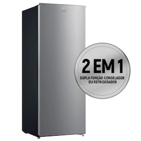 Freezer Vertical Philco PFV205I com 1 Porta Reversível Inox – 201 litros