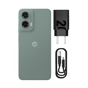 Smartphone Motorola Moto g35 5G Cinza 256GB 4GB RAM + 8GB Ram Boost e Camera 50MP com AI NFC Tela 6.7" com Superbrilho