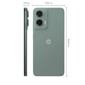 Smartphone Motorola Moto g35 5G Cinza 256GB 4GB RAM + 8GB Ram Boost e Camera 50MP com AI NFC Tela 6.7" com Superbrilho