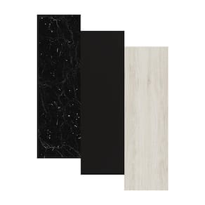 Balcão Duplo Bartira Rubi com 2 Gavetões e 80,1cm de Largura – Freixo/Preto Poah - BALC DPL 2GVTAO BART RUBI FREIXO/PRETO POAH - 2