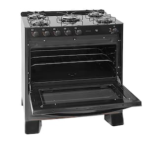 Fogão de Piso Suggar 5 Bocas com Mesa de Vidro Cook Glass Preto FGVCG510PT – Bivolt - FG 5B PISO SUGGAR COOK GLASS BIV PRETO. - 3
