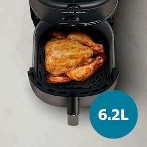 Fritadeira Elétrica Air Fryer Philips Walita Série 1000 XL NA130 Sem Óleo 1700W 6,2L – Preta