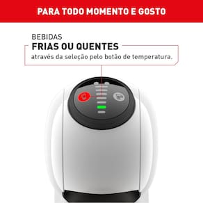 Máquina de Café Arno Nescafé Dolce Gusto Genio Basic DGS1 Multi bebidas, Digital e Automática - Branca