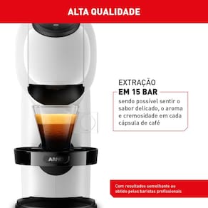 Máquina de Café Arno Nescafé Dolce Gusto Genio Basic DGS1 Multi bebidas, Digital e Automática - Branca