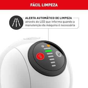 Máquina de Café Arno Nescafé Dolce Gusto Genio Basic DGS1 Multi bebidas, Digital e Automática - Branca