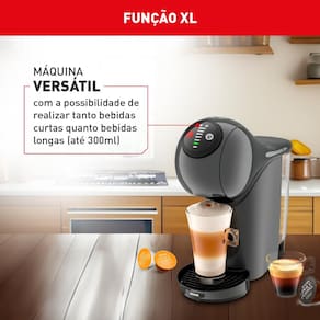 Máquina de Café Arno Nescafé Dolce Gusto Genio Basic DGS5 Multi bebidas, Digital e Automática - Grafite