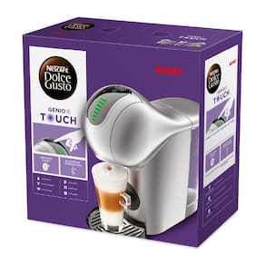 Máquina de Café Arno Nescafé Dolce Gusto Genio S Touch DGS4 Multi bebidas, Digital e Automática – Prata