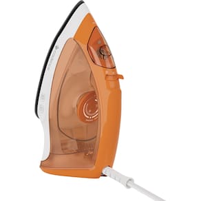 Ferro de Passar 2 em 1 a Vapor e Seco Cadence IRO210 com Base Antiaderente e Spray de Água – Laranja - 220V - 1